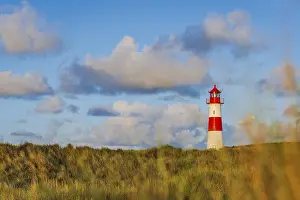Northern Germany Lighthouse Drucke: The Lister lighthouse at Ellenbogen