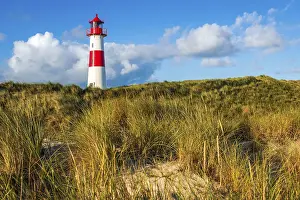 Northern Germany Lighthouse Drucke: The Lister lighthouse at Ellenbogen