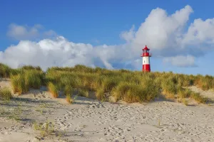 Lister Lighthouse Drucke: The Lister lighthouse at Ellenbogen