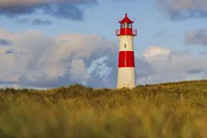 German Lighthouse Tower Drucke: The Lister lighthouse at Ellenbogen