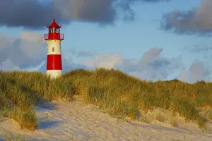 German Lighthouses Europe Drucke: The Lister lighthouse at Ellenbogen