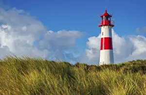 Lighthouse In Northern Germany Drucke: The Lister lighthouse at Ellenbogen