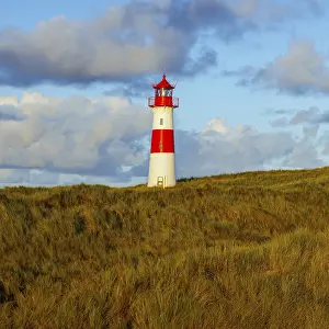 Northern Germany Lighthouse Drucke: The Lister lighthouse at Ellenbogen