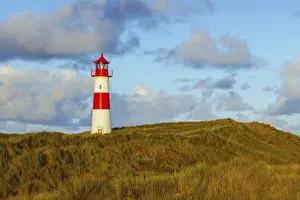Northern Germany Atmosphere Drucke: The Lister lighthouse at Ellenbogen