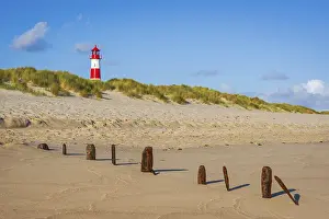 Northern German Lighthouses Drucke: The Lister lighthouse at Ellenbogen