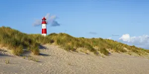 Northern Germany Coastal Views Drucke: The Lister lighthouse at Ellenbogen