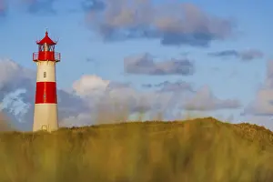 Northern German Lighthouses Drucke: The Lister lighthouse at Ellenbogen