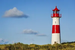 Northern Germany Coastal Views Drucke: The Lister lighthouse at Ellenbogen