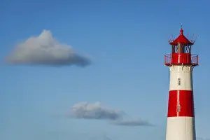 Northern German Lighthouses Drucke: The Lister lighthouse at Ellenbogen