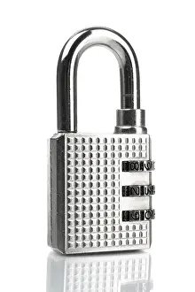 Combination Lock Drucke: Lock with numbers