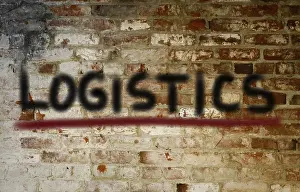 German Harbor Drucke: Logistics Concept