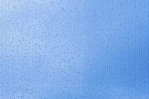 Deserted Rainy Scene Drucke: A lot of rain drops on a plastic surface