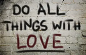 Symbolic Love Image Drucke: Love Concept