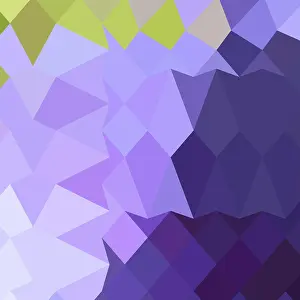 Drucke von Low-Poly-Style-Illustration eines Cyber-Grauens in lila, abstrakter geometrischer Hintergrund Geometrische Formen Drucke: Bild einer Low-Polygon-Style-Illustration eines cybernetischen Weins