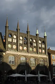 Northern Germany Cityscape Drucke: Lubeck