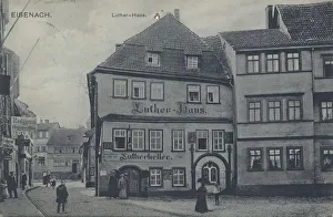 Martin Luther Birthplace Drucke: Luther House in Eisenach, Thuringia
