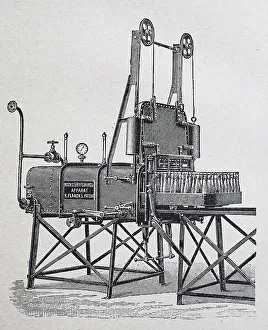 Germany Industrial Heritage Drucke: Machine for sterilising bottles, K