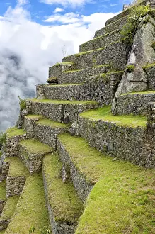 Andes Mountain Landscape Drucke: Machu Picchu