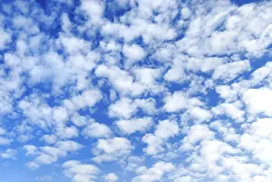 Weather Forecast Images Drucke: Mackerel Clouds (Altocumulus)