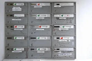 Urban Residential Buildings Drucke: Mailboxes