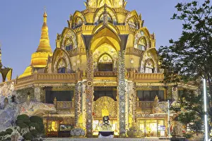 Gerahmter Druck : Hauptstupa (Phra That) Gerahmter Druck : Hauptstupa (Phra That)