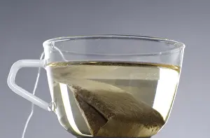 Uninhabited Kitchen Space Drucke: Making a Cup of Tea with the Tea Bag Inside