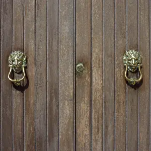 Metal Door Fitting Drucke: Malta, door knocker