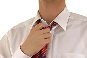 Business Professional Attire Drucke: Man with tie