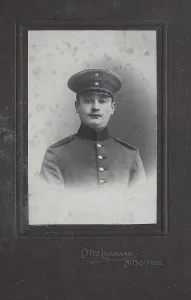 Historical Photograph Drucke: Man, visit format, Carte de Visite