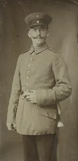 Historical Photograph Drucke: Man, visit format, Carte de Visite