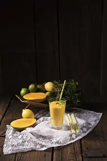 Mango Smoothie Drucke: Mango smoothie