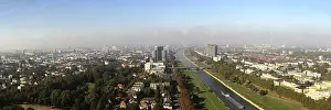 Deserted Cityscape Europe Drucke: Mannheim from above