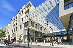 German Federal Republic Downtown Area Drucke: Mannheim, Germany