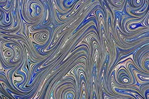 Abstract Fractal Design Drucke: Marble background - abstract computer-generated image
