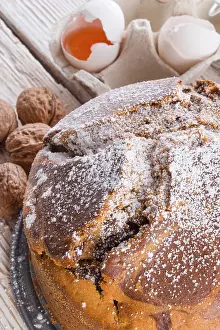 European Desserts Drucke: Marble cake