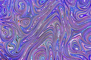 Abstract Computer Generated Image Drucke: Marbled background - abstract computer-generated image