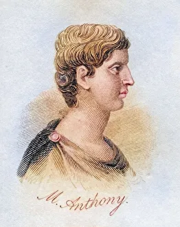 Roman Politician Drucke: Marcus Antonius 83 BC