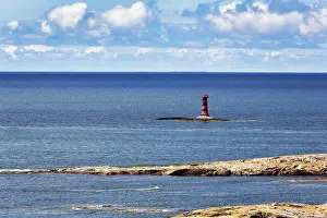Baltic Sea Lighthouse Drucke: Marhallan lighthouse in the archipelago