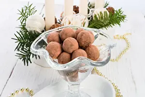Advent Sweets Drucke: Marzipan ball