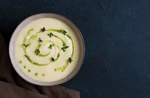 Mashed Potatoes Drucke: Mashed potatoes, with green butter