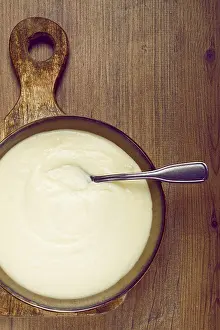 Mashed Potatoes Drucke: Mashed potatoes, with suluguni cheese
