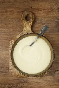 Homemade Mashed Potato Dish Drucke: Mashed potatoes, with suluguni cheese