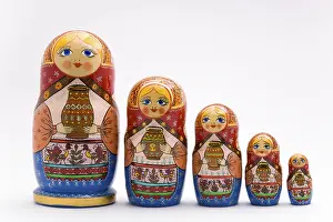 Matryoshka Doll Drucke: Matryoschkas