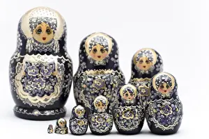Matryoshka Doll Drucke: Matryoschkas