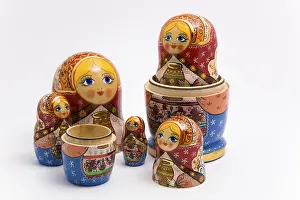 Matryoshka Dolls Drucke: Matryoschkas