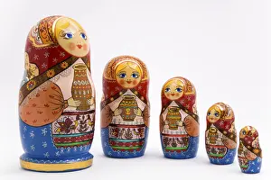 Russian Matryoshka Dolls Drucke: Matryoschkas
