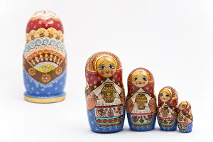 Matryoshka Doll Drucke: Matryoschkas