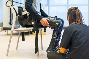 Physiotherapy Equipment Drucke: Mechanical exoskeleton