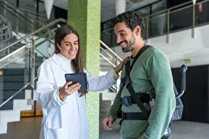 Physiotherapy Equipment Drucke: Mechanical exoskeleton