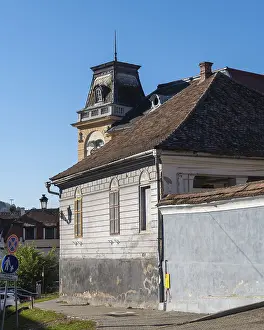 Red Tiled Roofs Europe Drucke: Medias, Romania - octoder 20.2025